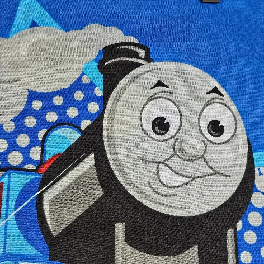 THOMAS & FRIENDS “READY, SET, GO!” STANDARD PILLOWCASE – BLUE – 2009 LIMITED